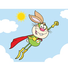 Happy cartoon rabbit Royalty Free Vector Image