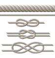 Rope set vector image
