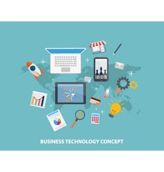 Business Strategy Concepts vector image