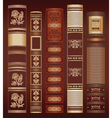 Book background vector image
