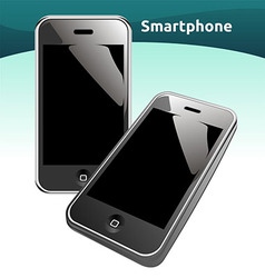 Smart phones vector image