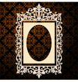 Vintage frame vector image