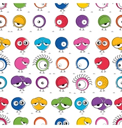 Colorful chick vector image