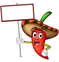 Mexican Red Chilli vector image