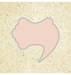 Speech bubble Template vector image