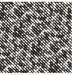 Seamless black and white irregular dash Royalty Free Vector