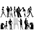 Office workers vector image