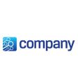 Connection cloud logo vector image