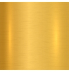 Gold metallic background Gold metallic background vector image