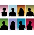 People portraits vector image