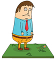 Bad mood vector image