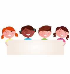 Kids vector image