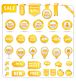 Price tags vector image