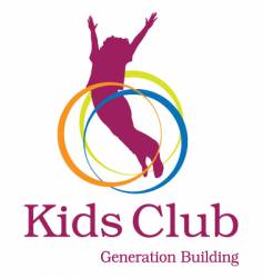 Kids club logo vector image