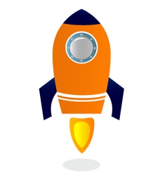 Rocket Ship vector image