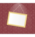 Vintage Photo Frame background vector image