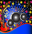 Music Rock Party Background vector image