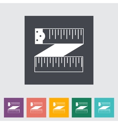 Centimeter icon vector image
