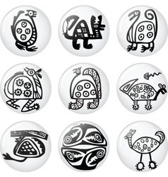 Inca iconography vector image