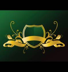 Classy ribbon vector image
