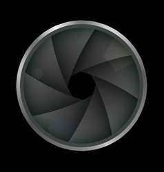 Colorful camera shutter background eps10 Vector Image
