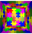 Puzzle Background vector image