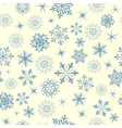Snowflakes seamless vector image