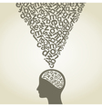 Science head6 vector image