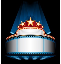 Movie premiere vector image