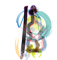 Music instrument vector image