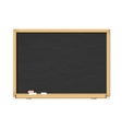 Black chalkboard vector image