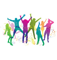 Party and dance vector image