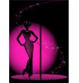 Dancer vector image
