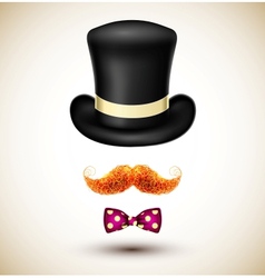 Accessories magician vector image