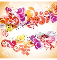 Stylish abstract background with space for text vector image