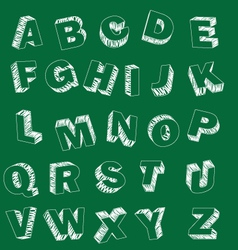 Alphabet vector image
