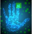 Enter Access Code vector image