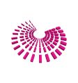Digital boxes formation vector image