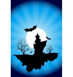 Halloween night vector image