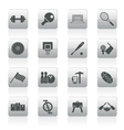 Sports gear and tools vector image