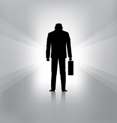 Businessman fail vector image