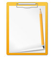 Clipboard vector image