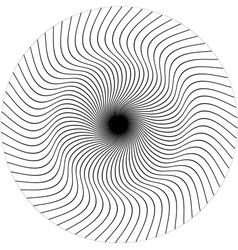 Abstract hypnotic background vector image