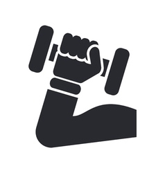 Gym icon vector image