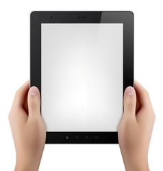 Set of Tablet PC vector image