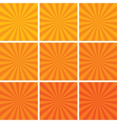 Retro backgrounds vector image
