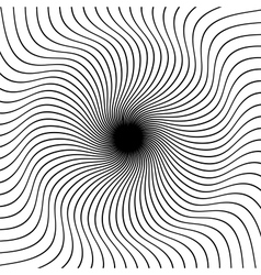 Abstract hypnotic background vector image