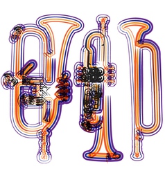 Music instrument vector image