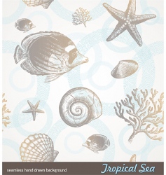 Underwater world vector image