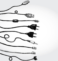Cables Cables vector image